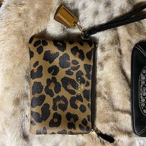 Authentic coach wristlet
